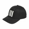 ADIDAS 2022 3-Stripes Tour Hat Black - OSFM 1 ADIDAS 2022 3-Stripes Tour Hat Black - OSFM -Clubs Shop adidas 2022 3 stripes tour hat black osfm p8806 18454 image