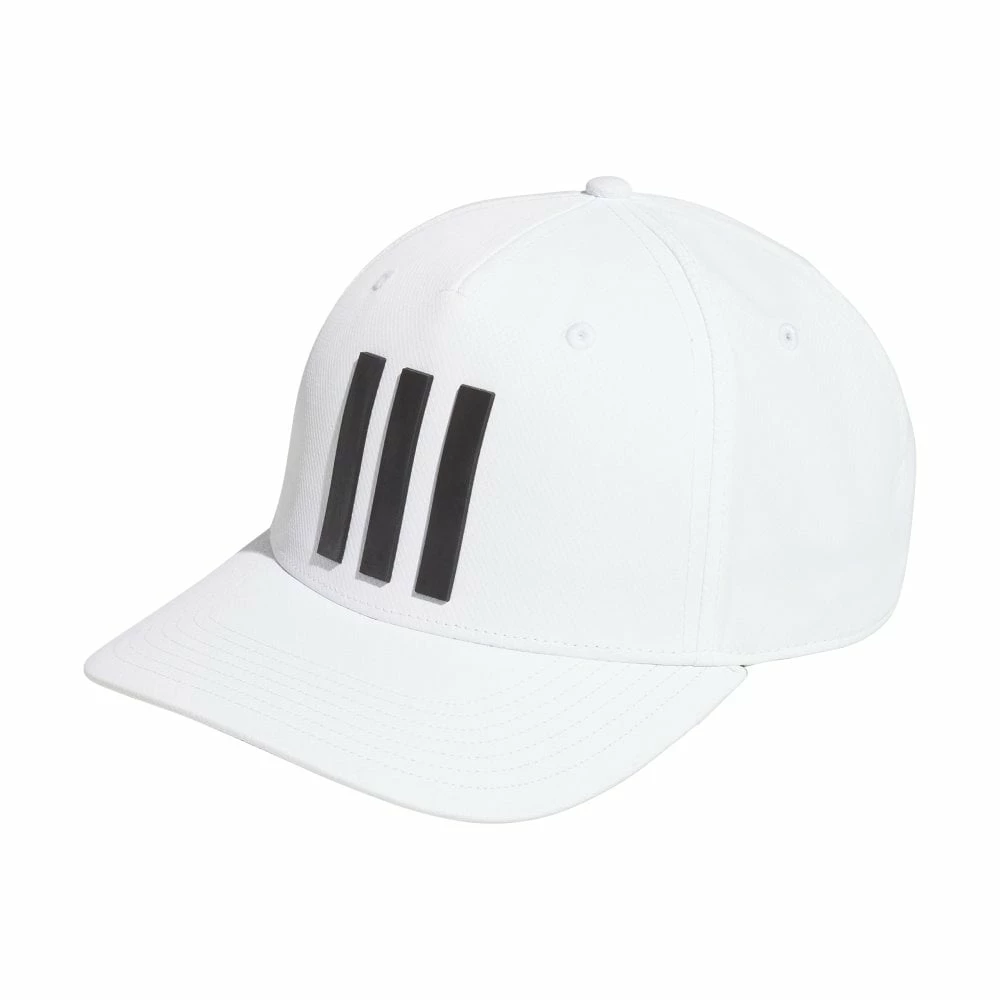 ADIDAS 2022 3-Stripes Tour Hat White - OSFM 3 ADIDAS 2022 3-Stripes Tour Hat White - OSFM