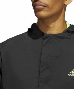 ADIDAS 2022 Anorak Half-Zip Pullover - Black -Clubs Shop adidas 2022 anorak half zip pullover black p8830 18552 image