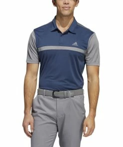 ADIDAS 2022 Colorblock Polo Shirt - Crew Navy