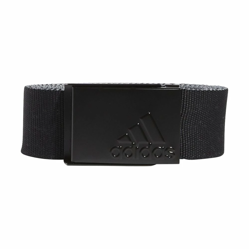 ADIDAS 2022 Golf Reversible Web Belt Black - OSFM 3 ADIDAS 2022 Golf Reversible Web Belt Black - OSFM