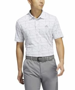 ADIDAS 2022 Jacquard Polo Shirt - White