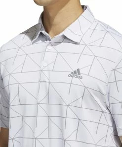 ADIDAS 2022 Jacquard Polo Shirt - White -Clubs Shop adidas 2022 jacquard polo shirt white p8816 18496 image