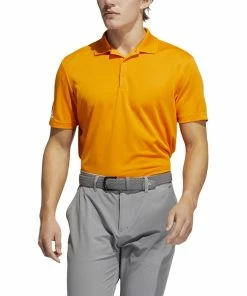 ADIDAS 2022 Performance Primegreen Polo Shirt - Orange