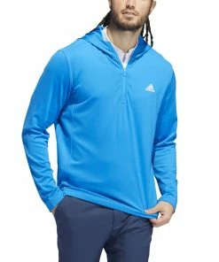 ADIDAS 2022 Primegreen Hoodie - Blue Rush