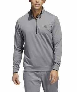 ADIDAS 2022 Quarter-Zip Pullover - Grey Three