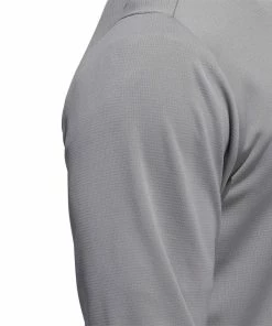 ADIDAS 2022 Quarter-Zip Pullover - Grey Three -Clubs Shop adidas 2022 quarter zip pullover grey three p8876 18730 image