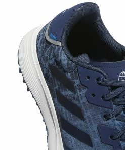 ADIDAS 2022 S2G Spikeless Golf Shoes - Altered Blue -Clubs Shop adidas 2022 s2g spikeless golf shoes altered blue p8779 18322 image