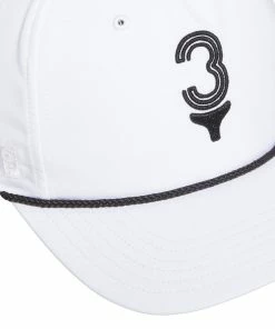 ADIDAS 2022 Tee Time 5-Panel Hat White - OSFM -Clubs Shop adidas 2022 tee time 5 panel hat white osfm p8863 18678 image