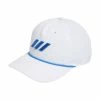 ADIDAS 2022 WOMENS 5 PANEL ROPE HAT White - OSFW