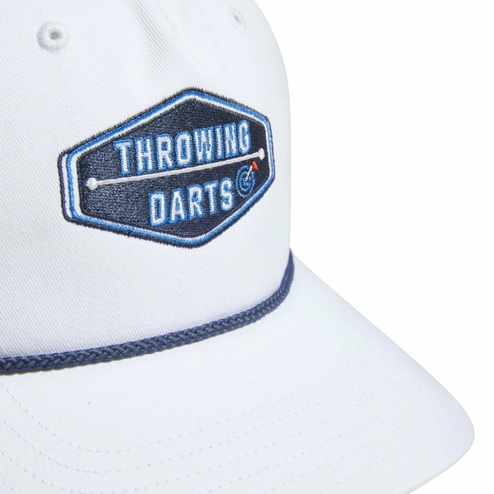 ADIDAS 2022 Youth Throwing Darts Hat White - OSFY 5 ADIDAS 2022 Youth Throwing Darts Hat White - OSFY - Image 3