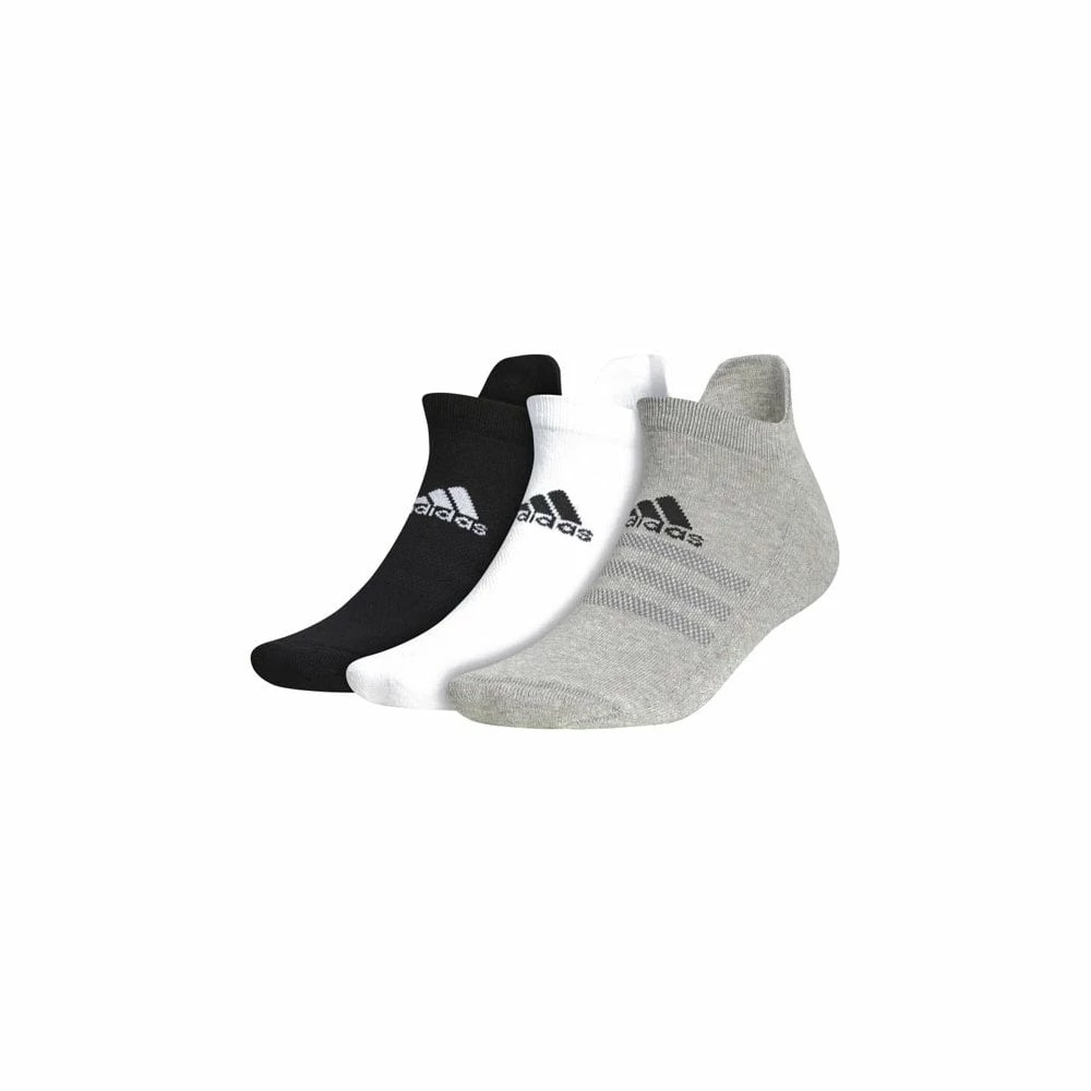 ADIDAS 3 PK ANKLE Socks - Grey3 3 ADIDAS 3 PK ANKLE Socks - Grey3