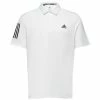 ADIDAS 3-Stripe Basic LC Polo - White/Black