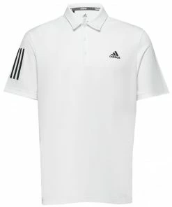 ADIDAS 3-Stripe Basic LC Polo - White/Black