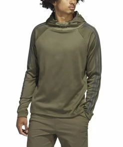 ADIDAS 3-Stripes COLD.RDY Hoodie - Olive Strata