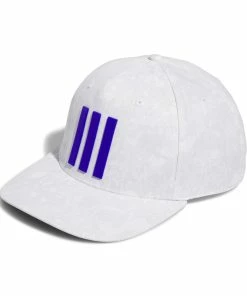 ADIDAS 3-Stripes Printed Tour Cap - White - OSFM