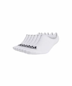 ADIDAS 6 PK LOWCUT Socks - WHITE