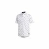 ADIDAS Adicross Stretch Woven Button Down Shirt - White -Clubs Shop adidas adicross stretch woven button down shirt white p3641 11584 image