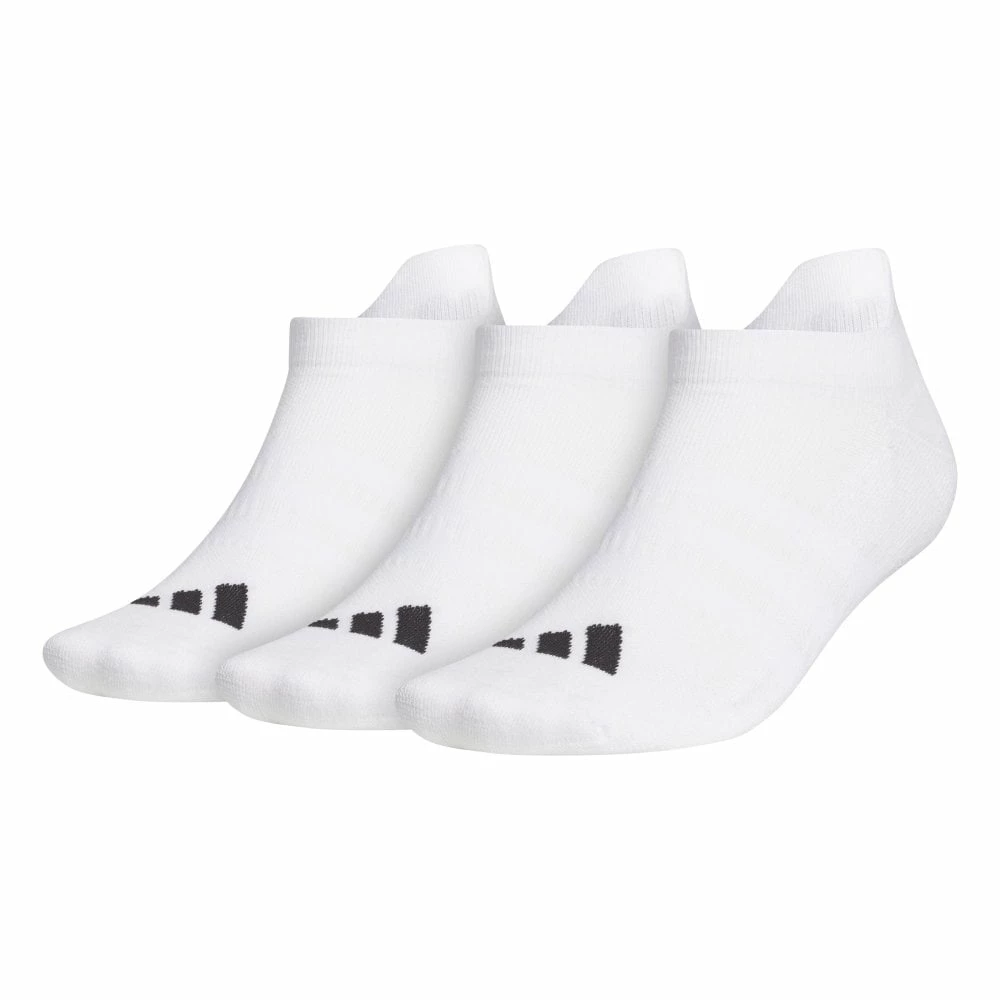 ADIDAS Ankle Socks 3 Pairs - White 3 ADIDAS Ankle Socks 3 Pairs - White