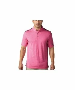 ADIDAS Climacool Aeroknit Polo - Eqt Pink