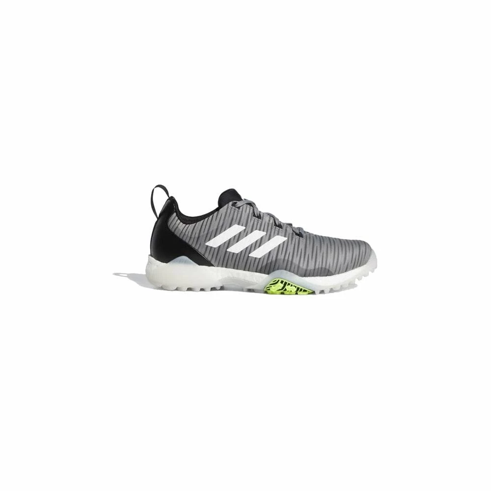ADIDAS CODECHAOS Golf Shoes - Grey3/White/Green 3 ADIDAS CODECHAOS Golf Shoes - Grey3/White/Green