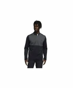 ADIDAS COLD.RDY Quarter-Zip Pullover Black