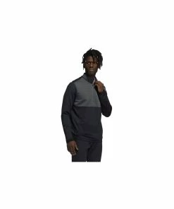 ADIDAS COLD.RDY Quarter-Zip Pullover Black -Clubs Shop adidas cold rdy quarter zip pullover black p7142 13952 image