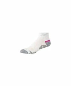 ADIDAS Comfort Low Womens Golf Sock - White/Orchid