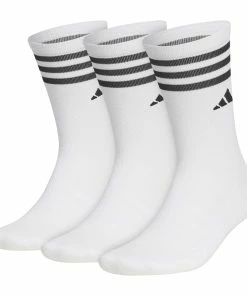 ADIDAS Crew Socks 3 Pairs - White