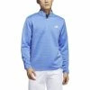 ADIDAS DWR 1/4-Zip Sweatshirt - Blue Fusion -Clubs Shop adidas dwr 1 4 zip sweatshirt blue fusion p13272 29972 image