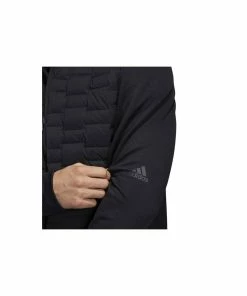 ADIDAS Frostguard Full-Zip Padded Jacket - Black -Clubs Shop adidas frostguard full zip padded jacket black p7144 13963 image