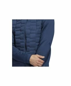 ADIDAS Frostguard Full-Zip Padded Jacket - Crew Navy -Clubs Shop adidas frostguard full zip padded jacket crew navy p7098 13821 image