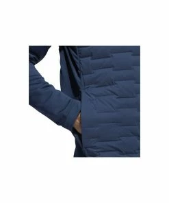 ADIDAS Frostguard Full-Zip Padded Jacket - Crew Navy -Clubs Shop adidas frostguard full zip padded jacket crew navy p7098 13822 image