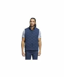 ADIDAS Frostguard Full-Zip Padded Vest - Crew Navy