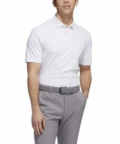 ADIDAS Go-To Camo-Print Polo Shirt - Grey One