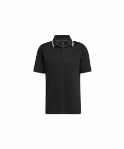 ADIDAS GO-TO PIQUE Polo - BLACK/WHITE