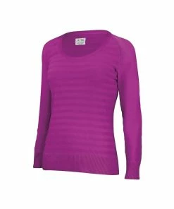ADIDAS Ladies Jersey Sweater - Passionfruit