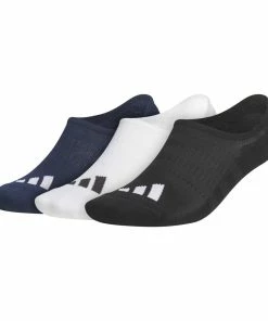 ADIDAS No-Show Socks 3 Pairs - MULTICOLOR