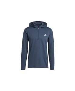 ADIDAS NOVELTY HOODIE - Navy