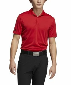 ADIDAS Performance Primegreen Polo Shirt Collegiate Red