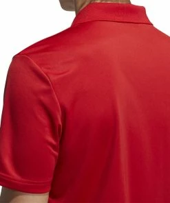 ADIDAS Performance Primegreen Polo Shirt Collegiate Red -Clubs Shop adidas performance primegreen polo shirt collegiate red p8760 18217 image
