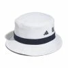 ADIDAS Plaid Reversible Golf Bucket Hat - White - OSFM -Clubs Shop adidas plaid reversible golf bucket hat white osfm p13201 29751 image
