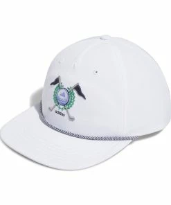 ADIDAS Retro Five-Panel Cap - White - OSFM