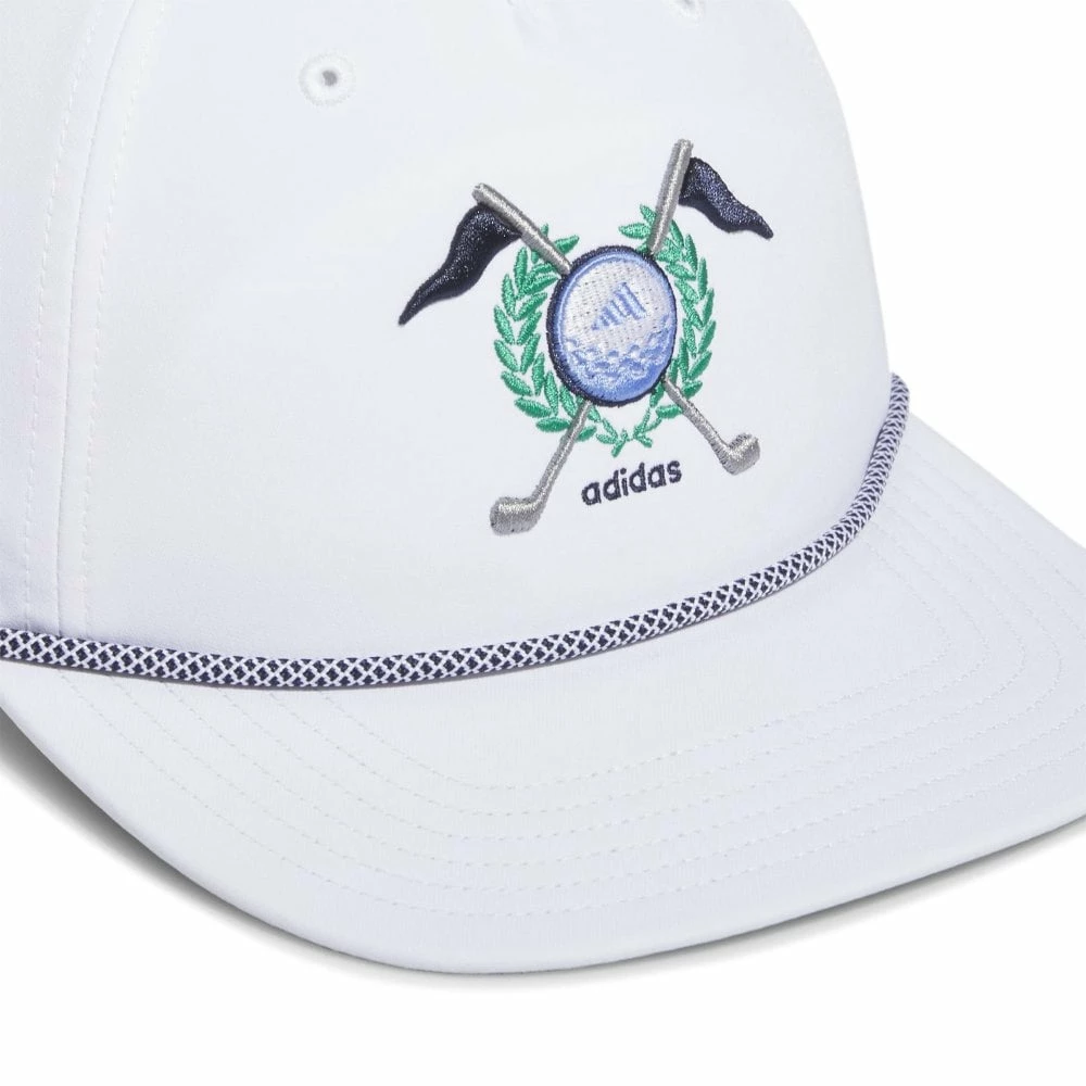 ADIDAS Retro Five-Panel Cap - White - OSFM 5 ADIDAS Retro Five-Panel Cap - White - OSFM - Image 3