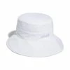 ADIDAS Reversible Ponytail Sun Bucket Hat - White - OSFW -Clubs Shop adidas reversible ponytail sun bucket hat white osfw p13193 29719 image