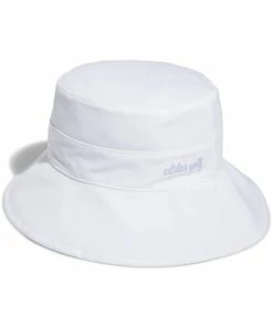 ADIDAS Reversible Ponytail Sun Bucket Hat - White - OSFW