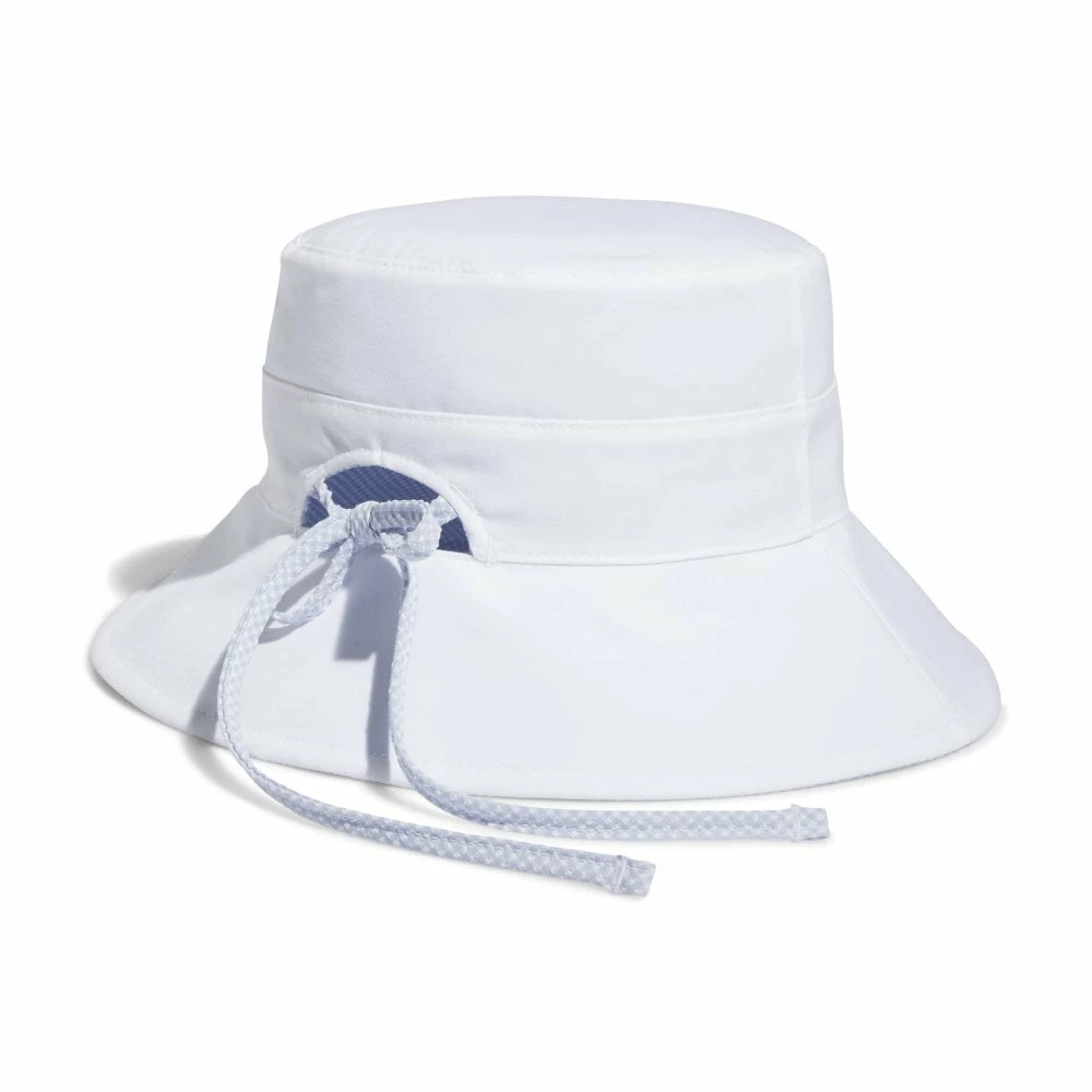 ADIDAS Reversible Ponytail Sun Bucket Hat - White - OSFW 4 ADIDAS Reversible Ponytail Sun Bucket Hat - White - OSFW - Image 2