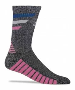 ADIDAS Single 3-Stripe Crew Sock - Grey/Blue