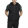 ADIDAS Statement Full-Zip Hooded Vest - Black