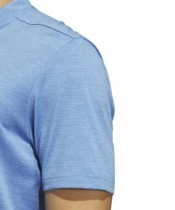 ADIDAS Textured Stripe Polo Shirt - Blue Fusion -Clubs Shop adidas textured stripe polo shirt blue fusion p13185 29684 image